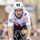 Stefan Bissegger roulera pour une équipe française dès la saison 2025 KEYSTONE/MICHAEL BUHOLZER